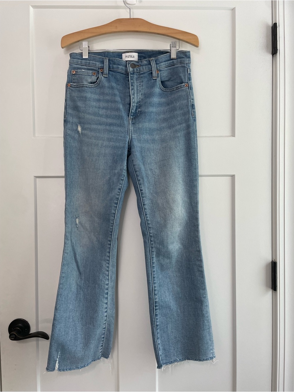 Pistola Lennon High Rise Cropped Boot Jeans Size 27 in Zuma - Picture 3 of 11